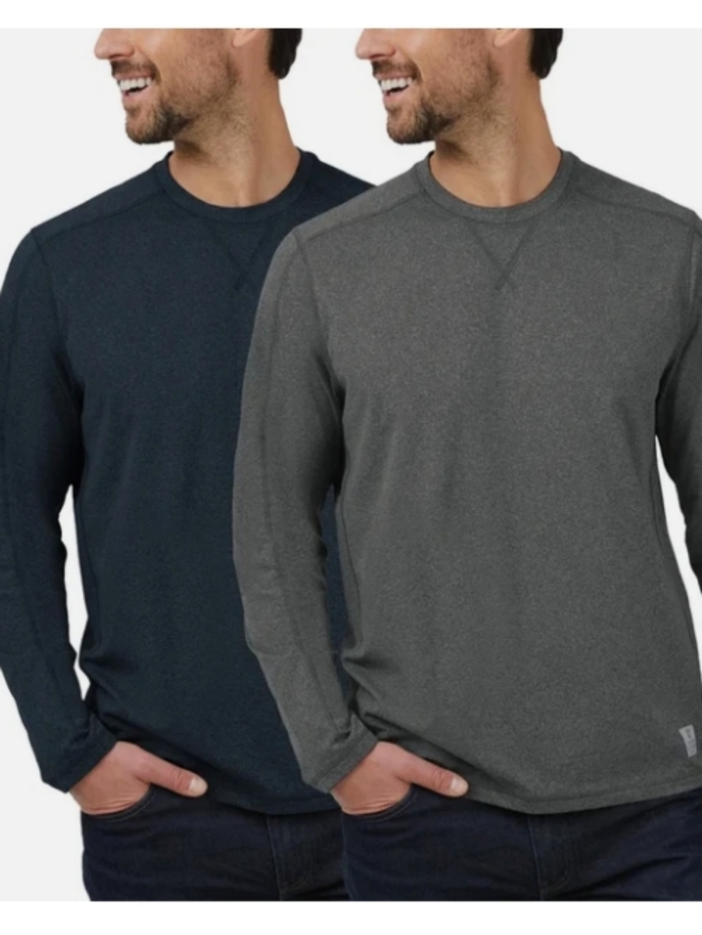 *Rugged element men's long sleeve crew tee 2pack